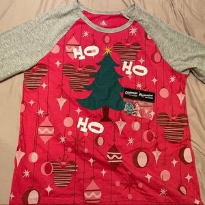 Disney Holiday Shirt with ornaments